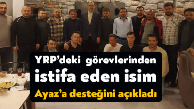 Yeniden Refah Partisi’nden meclis üyeliklerine müdahale edildiği gerekçesiyle istifa eden