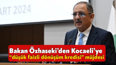 Çevre, Şehircilik ve İklim Değişikliği Bakanı Mehmet Özhaseki, evini yenilemek