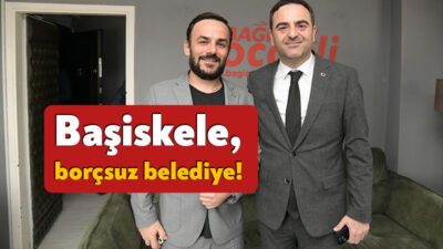 Başiskele Belediye Başkanı Yasin Özlü seçim çalışmalarını değerlendirmek için Bağımsız