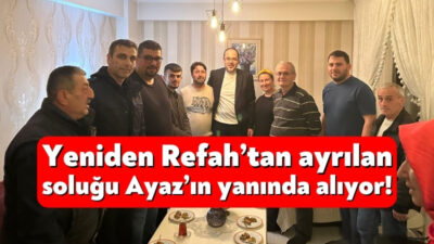 Başiskele Bağımsız Belediye Başkan adayı Hüseyin Ayaz'a Yeniden Refah Partisi'nden