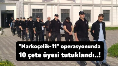 Uluslararası uyuşturucu madde organize suç örgütüne yönelik Kocaeli merkezli 3