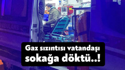 Kocaeli'nin Darıca ilçesinde 4 katlı binanın giriş dairesinde kombi arızası