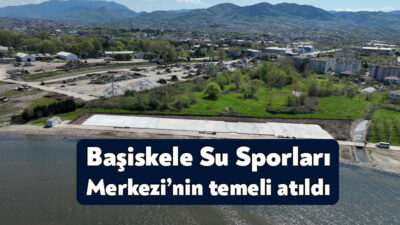 Büyükşehir, Türkiye’ye örnek olacak Su Sporları Merkezi’nin temelini attı.Merkez, Kocaeli’ni