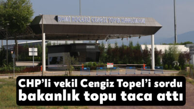 Cumhuriyet Halk Partisi Kocaeli Milletvekili Nail Çiler’in TBMM’de Cengiz Topel