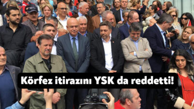 Kocaeli'nin Körfez ilçesinde oyların yeniden sayımı için önce İlçe Seçim