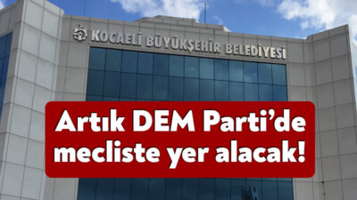 DEM Partili Eylem Güleser, Dilovası'ndan Kocaeli Büyükşehir Belediye Meclis Üyesi