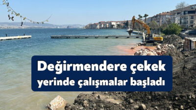 Büyükşehir, Gölcük Değirmendere çekek yerinde yer teslimini yaparak çalışmalara başladı.