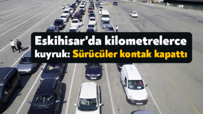 Ramazan Bayramı'nda D100 Karayolu ile Gebze Eskihisar'daki feribot iskelesini kullanan