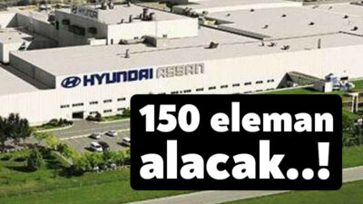 Kocaeli’nin önemli otomobil fabrikalarında olan Hyundai 150 işçi alımı yapacak.