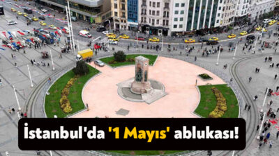 İktidar 1 Mayıs’ta Taksim Meydanı’nı yasaklama kararı alırken, Taksim Meydanı