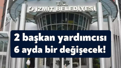 İzmit Belediye Başkanı seçilen Fatma Kaplan Hürriyet 2 başkan yardımcısının