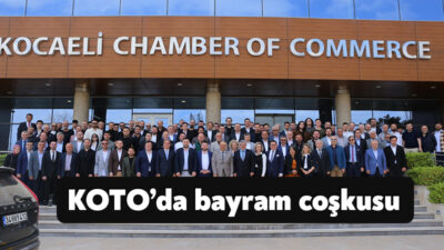 Kocaeli Ticaret Odası’nın geleneksel bayramlaşma programı, Kocaeli iş dünyasını buluşturdu.