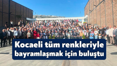 Kocaeli Kent Konseyi tarafından organize edilen, 38. Geleneksel Kent Bayramlaşmasında