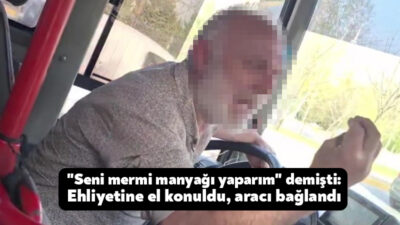 Kocaeli'de bebek arabasının katlanmaması üzerine çıkan tartışmada 4 kadın yolcu