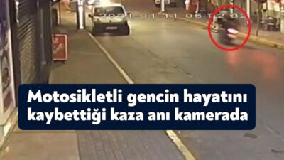 Kocaeli’nin Derince ilçesinde özel halk otobüsü ile çarpışan 17 yaşındaki