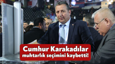 Kartepe Balaban Mahallesi Muhtar Adayı olan CHP'li Cumhur Karakadılar seçimi