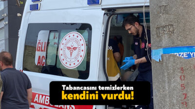 Gebze'de temizlediği tabancasından çıkan kaza kurşunuyla bacağından yaralanan jandarma personeli