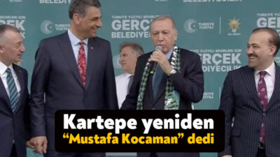 2024 Türkiye Yerel Seçimlerinde Kocaeli'nin Kartepe ilçesinde AK Parti Kartepe