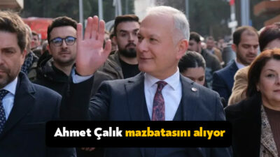 CHP Karamürsel Belediye Başkanı seçilen Ahmet Çalık, Cuma günü mazbatasını