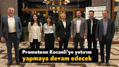 Prometeon Türkiye tarafından verilen iftarda fabrika yöneticileri, basın mensupları ile