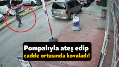 Körfez'de pompalı tüfekli bir saldırgan, cadde ortasında ateş ederek bir