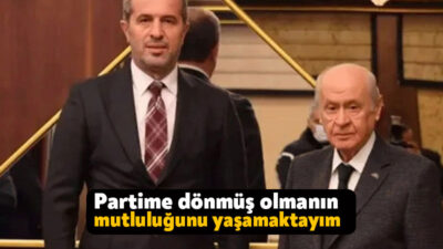MHP’den 4 aylık süre için istifa eden ve yerel seçimler