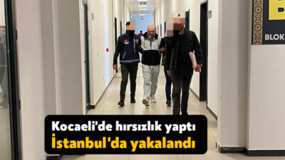 Kocaeli'de 3 ilçede iş yeri ve kurumdan hırsızlık yapan şüpheli,