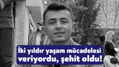 Gölcük Donanma Komutanlığı'da kaza yapan Er Rıdvan Gürsoy iki yıldır