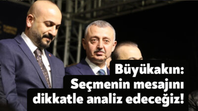 Kocaeli Büyükşehir Belediye Başkanlığı görevine yeniden seçilen Tahir Büyükakın, Ak