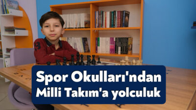 Büyükşehir Belediyesi Spor Okulları öğrencisi Ali Mete Dere, Türkiye Satranç