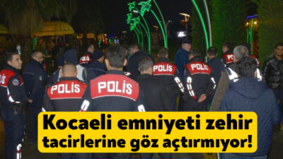 Kocaeli Valiliği, Kocaeli İl Emniyet Müdürlüğü Narkotik Suçlarla Mücadele ekipleri