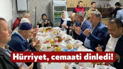 İzmit Belediye Başkanı Fatma Kaplan Hürriyet, Kuruçeşme Fatih Camii’nde sabah