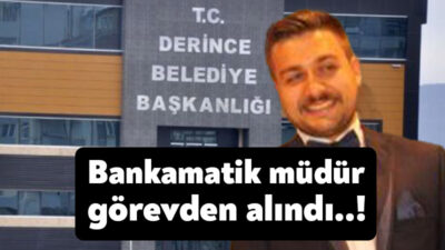 Yaklaşık 3 yıldır Derince Belediyesi’nde memur olan ve sonrasında İklim