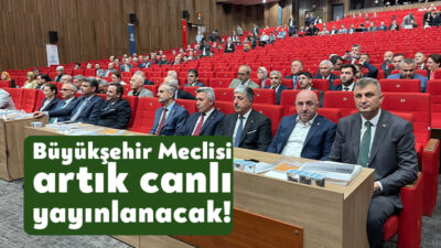 Kocaeli Büyükşehir Belediye Meclisi’nin canlı yayınlanması için çalışmalar başladı. Kısa