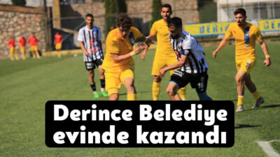 TFF 2. Lig Kırmızı Grup 36. hafta karşılaşmasında Belediye Derincespor