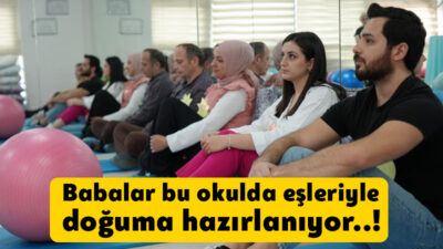 Kocaeli Gölcük Necati Çelik Devlet Hastanesi, gebe okuluyla baba adaylarının