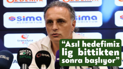 Trendyol 1. Lig’de 3-1 ev sahibi takımın üstünlüğüyle sonuçlanan Kocaelispor