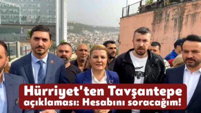 İzmit Belediye Başkanı Fatma Kaplan Hürriyet, İzmit Belediyesi işçilerinin Büyükşehir
