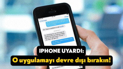 İPhone kullanıcılarına uyarıda bulunarak iMessage uygulamasını kapatmasını istedi. 