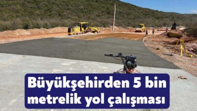 Kocaeli Büyükşehir Belediyesi Yukarı Hereke - Dilovası Çerkeşli arasında yapılacak