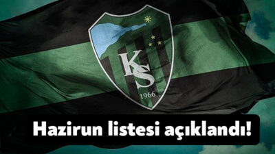 Kocaelispor’un olağan kongresinde oy kullanma hakkı bulunan üyelerin listesi açıklandı.