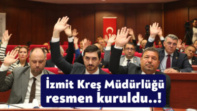 İzmit Belediyesi'nde yeni dönemin ilk meclisi bugün gerçekleşti. İzmit'teki ilk