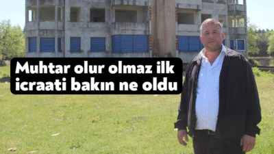 Kocaeli'de ilk defa mahalle muhtarı seçilen Selçuk Marul, seçimden henüz