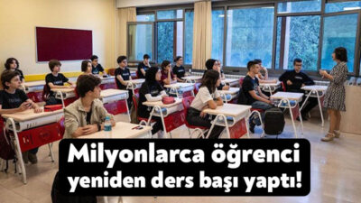 Okullarda ikinci ara tatilin sona ermesiyle birlikte Kocaeli'deki öğrenciler de