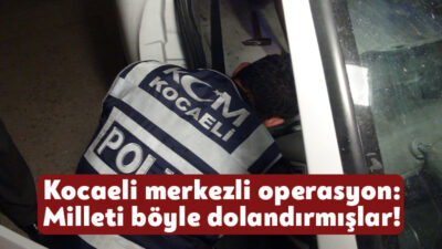 İçişleri Bakanı Ali Yerlikaya Kocaeli merkezli 11 ilde "Sibergöz-34" operasyonu