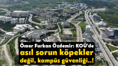 Kocaeli Üniversitesi’nden Arş. Gör. Ömer Furkan Özdemir Kocaeli Üniversitesi’ndeki sokak