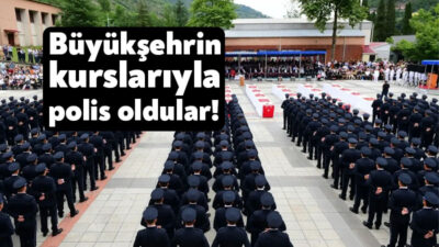Kocaeli Büyükşehir Belediyesi'nin 30. Dönem POMEM hazırlık kurslarını tamamlayan 17