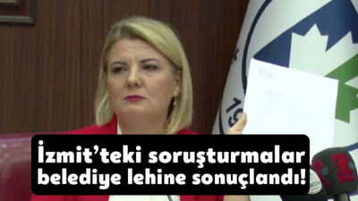 İzmit Belediye Meclisi’nde 2023 yılı denetim raporu konuşuldu. Rapor sonrasında
