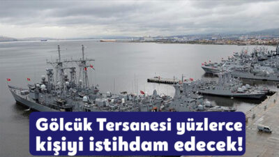 Milli Savunma Bakanlığı'na bağlı olan Gölcük Tersanesi'ne personel alımı gerçekleştirilecek.
