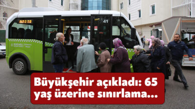 Kocaeli Büyükşehir Belediyesi, toplu taşımada kullanılan ücretsiz ve indirimli seyahat kartlarına